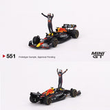 PREORDER MINI GT 1/64 Oracle Red Bull Racing RB18 #11 Sergio Perez 2022 Monaco Grix Winner MGT00551-L (Approx. Release Date : Q1 2024 subject to manufacturer's final decision)