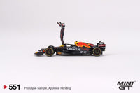 MINI GT 1/64 Oracle Red Bull Racing RB18 #11 Sergio Perez 2022 Monaco Grix Winner MGT00551-L