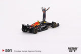 MINI GT 1/64 Oracle Red Bull Racing RB18 #11 Sergio Perez 2022 Monaco Grix Winner MGT00551-L