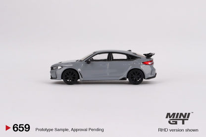 MINI GT 1/64 Honda Civic Type R Sonic Gray Pearl 2023 MGT00659-L