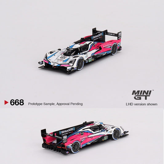 MINI GT 1/64 Acura ARX-06 GTP #60 Meyer Shank Racing 2023 IMSA Daytona 24 Hrs Winner MGT00668-L