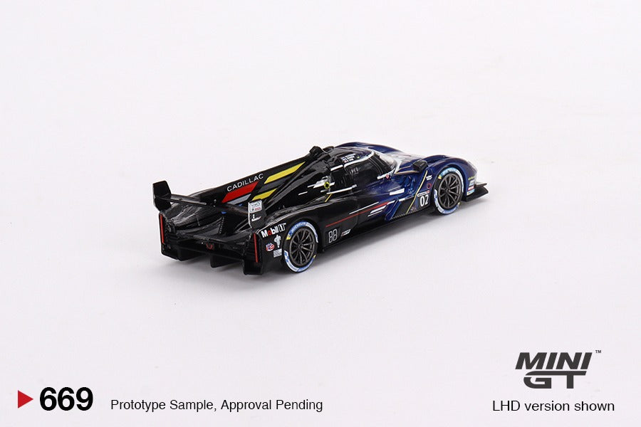 MINI GT 1/64 Cadillac V-Series.R #02 Cadillac Racing 2023 IMSA Daytona 24 Hrs MGT00669-L