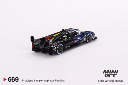 MINI GT 1/64 Cadillac V-Series.R #02 Cadillac Racing 2023 IMSA Daytona 24 Hrs MGT00669-L