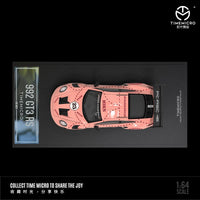 PREORDER TIME MICRO 1/64 992 GT3 RS Pink Pig #23 TM644604 (Approx. Release Date: JAN 2024 and subject to the manufacturer's final decision)