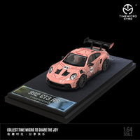 PREORDER TIME MICRO 1/64 992 GT3 RS Pink Pig #23 TM644604 (Approx. Release Date: JAN 2024 and subject to the manufacturer's final decision)