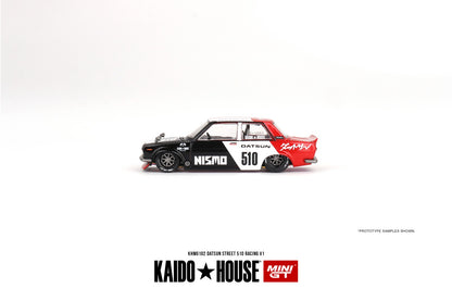 MINI GT x Kaido House 1/64 Datsun Street 510 Racing V1 KHMG102