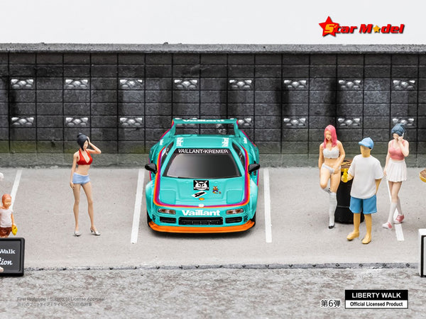 Star Model 1/64 LBWK NSX NA1 Green Vaillant Rabbit – Tokyo Station