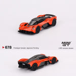 MINI GT 1/64 Aston Martin Valkyrie Maximum Orange MGT00678-L