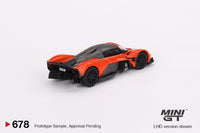 MINI GT 1/64 Aston Martin Valkyrie Maximum Orange MGT00678-L