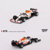 MINI GT 1/64 Red Bull RB16B #11 Sergio Perez 2021 Turkish Grand Prix 3rd Place MGT00679-L