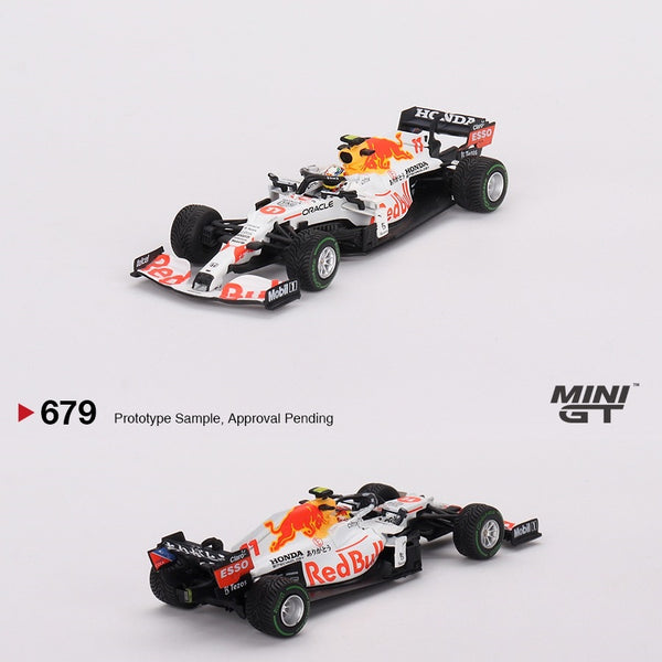 MINI GT 1/64 Red Bull RB16B #11 Sergio Perez 2021 Turkish Grand Prix 3rd Place MGT00679-L