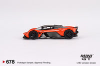 MINI GT 1/64 Aston Martin Valkyrie Maximum Orange MGT00678-L