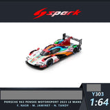 PREORDER Sparky 1/64 Porsche 963 No.75 PORSCHE PENSKE MOTORSPORT Le Mans 24H 2023 F. Nasr - M. Jaminet - N. Tandy Y303 (Approx. Release Date : MARCH 2024 subject to the manufacturer's final decision)