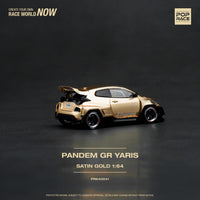 POPRACE 1/64 PANDEM GR YARIS SATIN GOLD PR640041