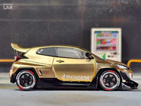 POPRACE 1/64 PANDEM GR YARIS SATIN GOLD PR640041