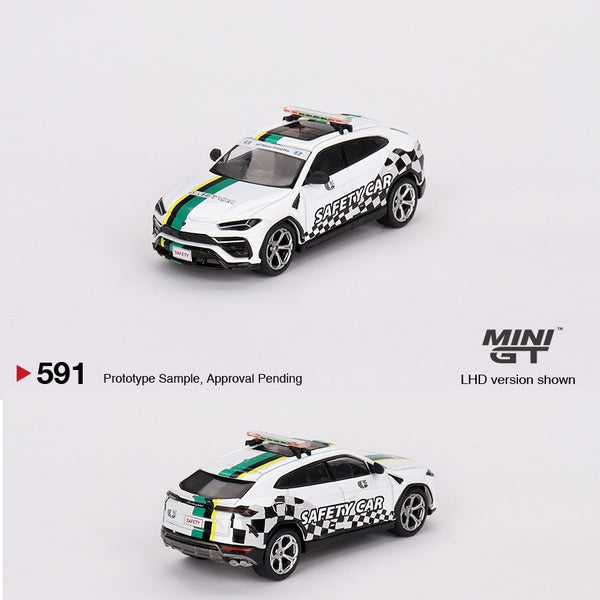 MINI GT 1/64 Lamborghini Urus 2022 Macau GP official Safety Car MGT00591-R