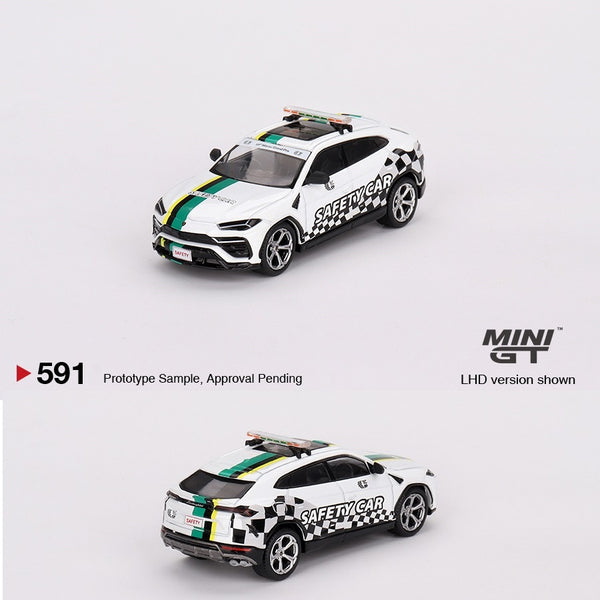 MINI GT 1/64 Lamborghini Urus 2022 Macau GP official Safety Car