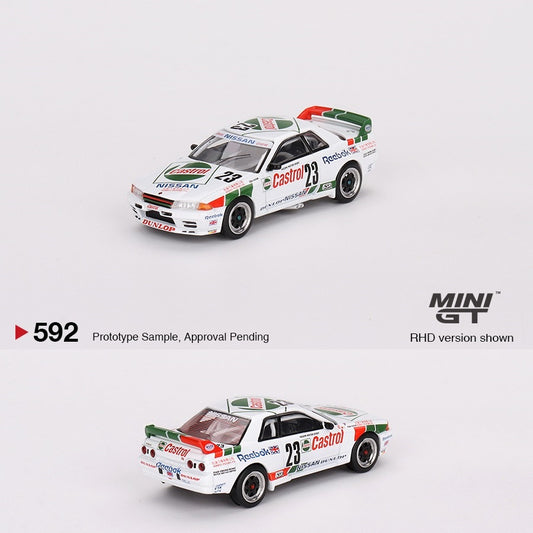 MINI GT 1/64 Nissan Skyline GT-R (R32) Gr. A #23 1990 Macau Guia Race Winner MGT00592-R