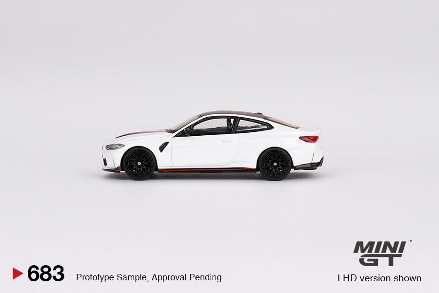 MINI GT 1/64 BMW M4 CSL Alpine White MGT00683-L – Tokyo Station