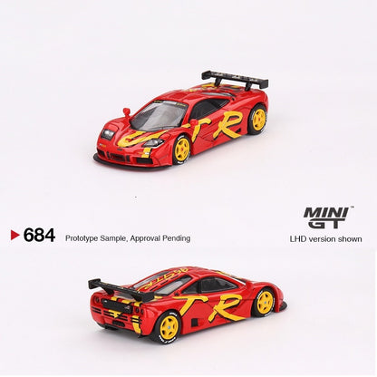 MINI GT 1/64 McLaren F1 GTR 1996 Presentation MGT00684-L