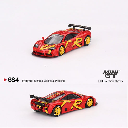 MINI GT 1/64 McLaren F1 GTR 1996 Presentation MGT00684-L