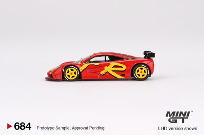 MINI GT 1/64 McLaren F1 GTR 1996 Presentation MGT00684-L
