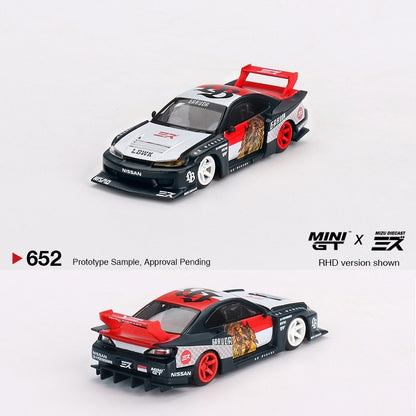 MINI GT 1/64 Nissan LB-Super Silhouette S15 SILVIA “Garuda”  MINI GT x MIZU Diecast MGT00652-R