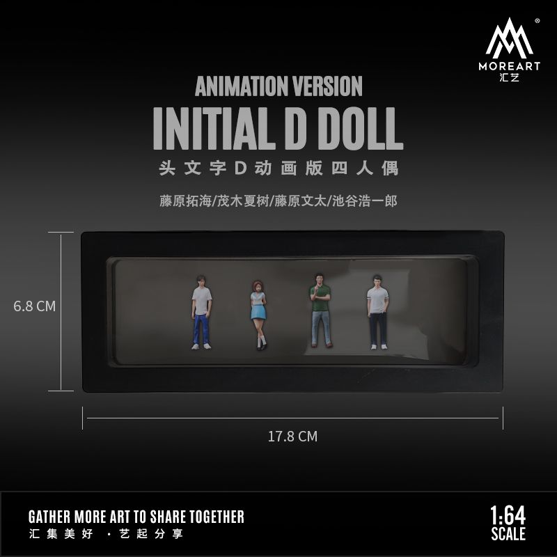 MOREART 1/64 INITIAL D DOLL SET (B) MO222009