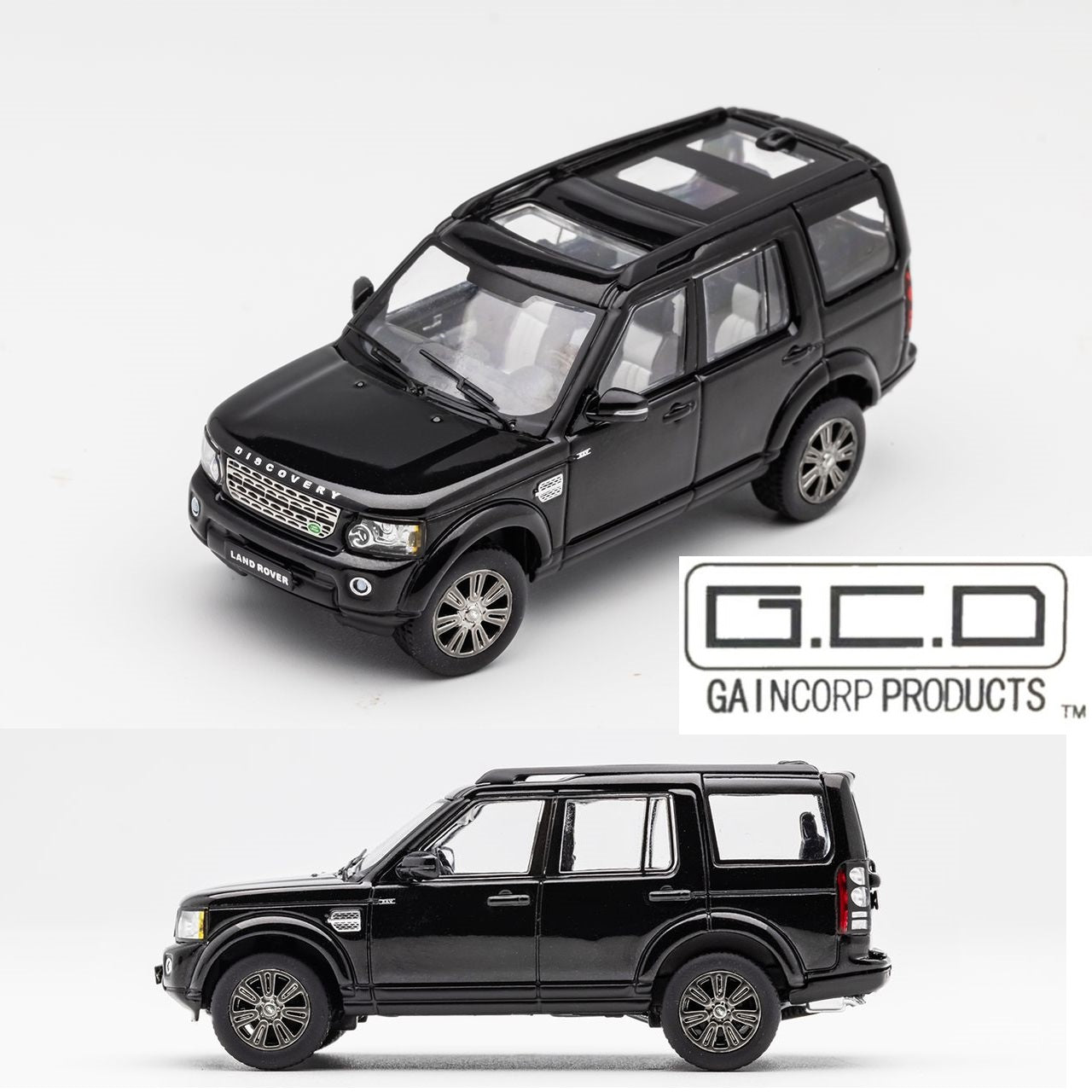 GCD 1/64 Land Rover Discovery BLACK LHD KS-058-337