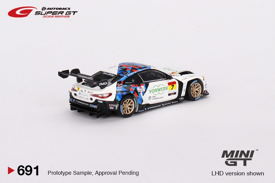 MINI GT 1/64 BMW M4 GT3 #7 "Studie BMW M4" BMW M Team Studie x CRS 2023 SUPER GT SERIES MGT00691-L
