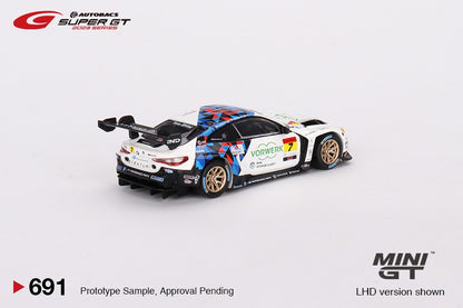 MINI GT 1/64 BMW M4 GT3 #7 "Studie BMW M4" BMW M Team Studie x CRS 2023 SUPER GT SERIES MGT00691-L