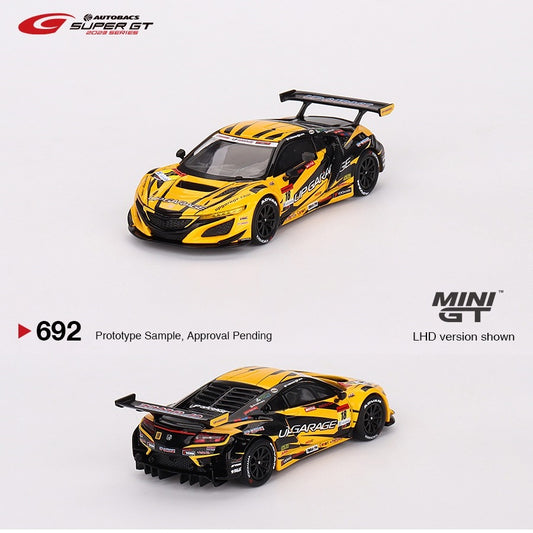 MINI GT 1/64 Honda NSX GT3 EVO22 #18 "UPGARAGE NSX GT3" TEAM UPGARAGE 2023 SUPER GT SERIES MGT00692-L