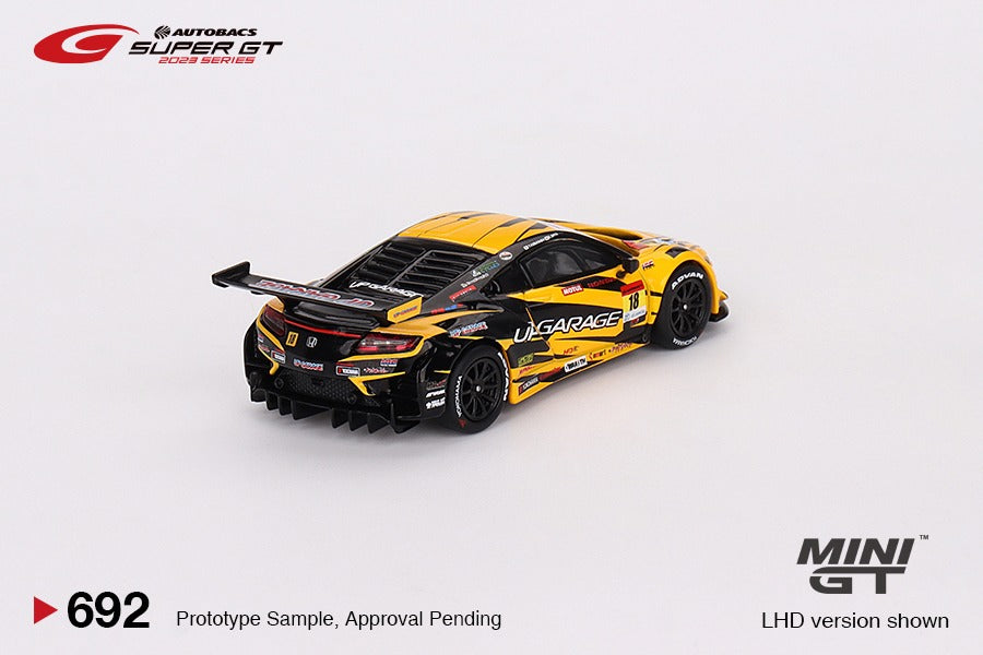 MINI GT 1/64 Honda NSX GT3 EVO22 #18 "UPGARAGE NSX GT3" TEAM UPGARAGE 2023 SUPER GT SERIES MGT00692-L
