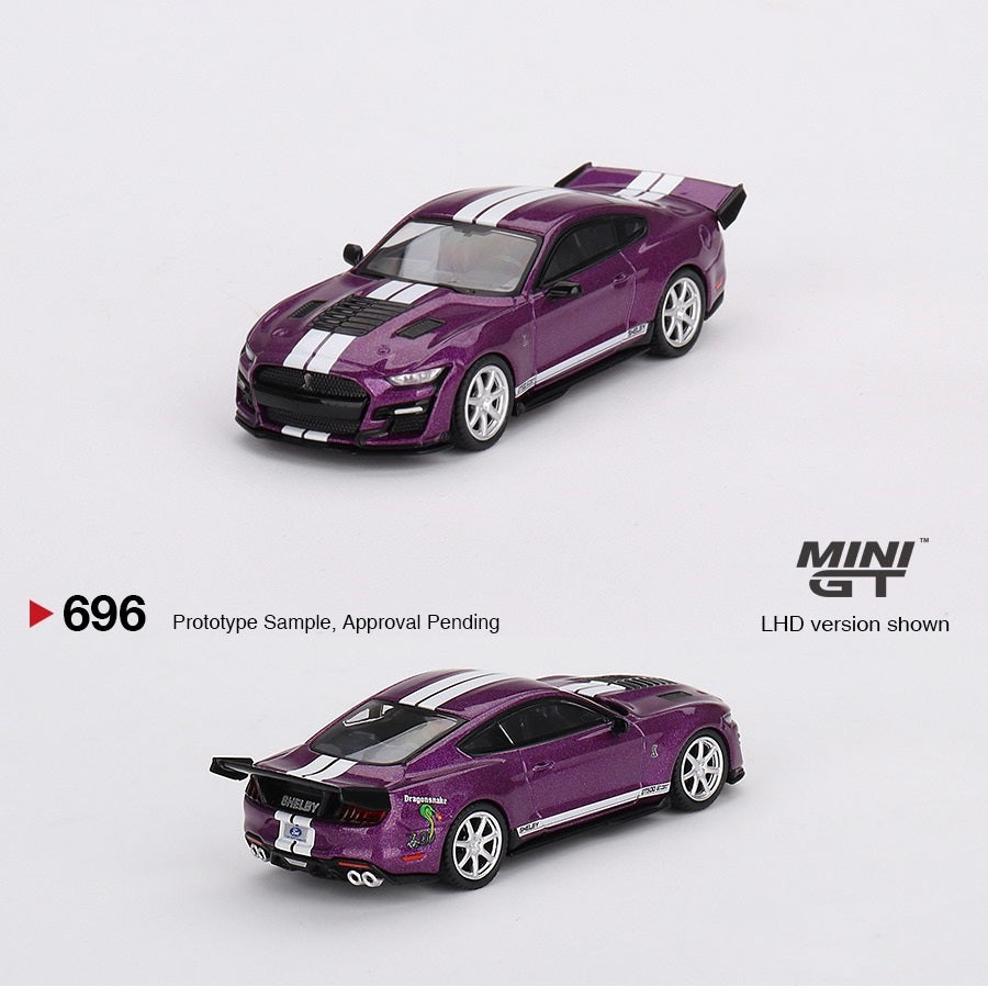 MINI GT 1/64 Shelby GT500 Dragon Snake Concept Fuchsia Metallic LHD MGT00696-L