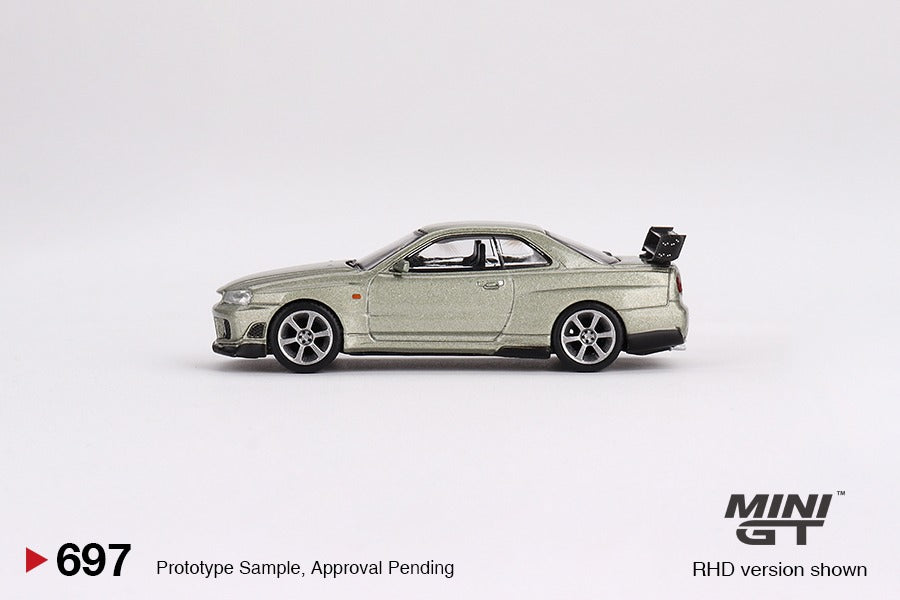 MINI GT 1/64 Nissan Skyline GT-R (R34) Tommykaira RZ Millenium Jade MGT00697-R