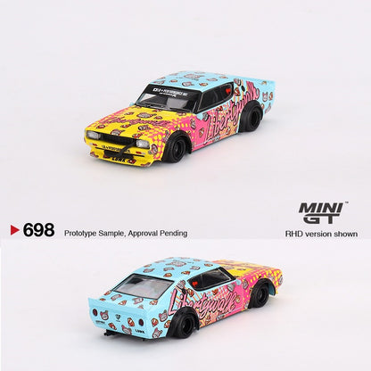 MINI GT 1/64 Nissan Skyline Kenmeri Liberty Walk LBWK KUMA MGT00698-R