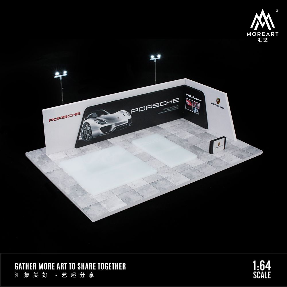 MOREART 1/64 PORSCHE AUTO SHOW MO925201