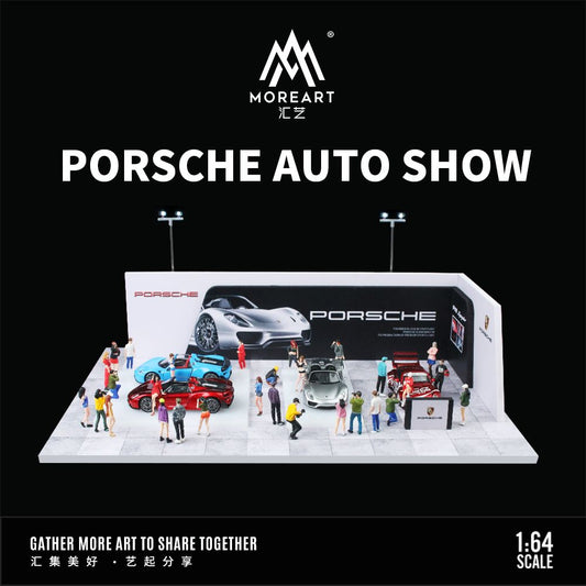 MOREART 1/64 PORSCHE AUTO SHOW MO925201