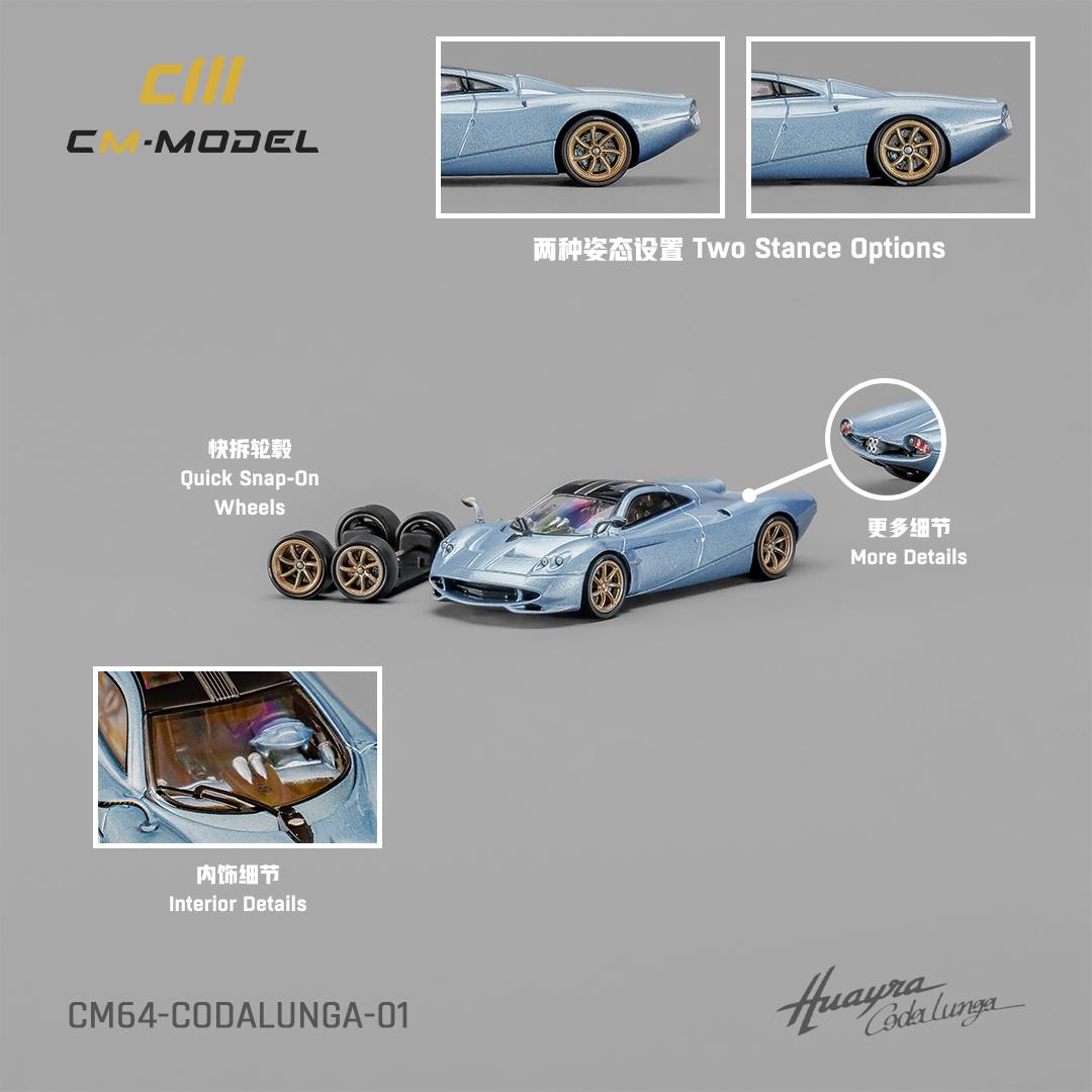 CM MODEL 1/64 Pagani Codalunga CM64-Codalunga-01