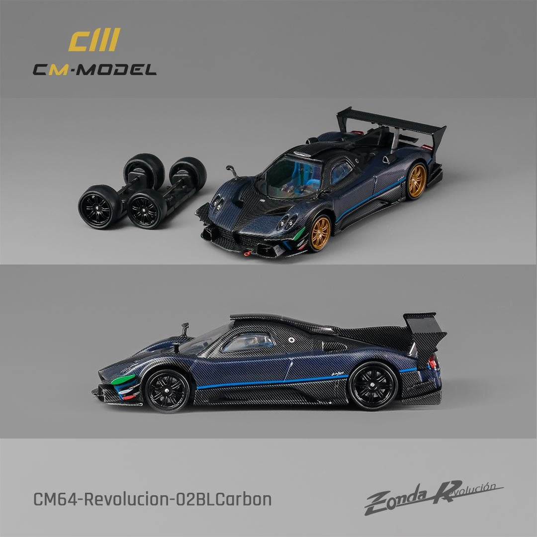 CM MODEL 1/64 Pagani  Zonda Revolution Lanzante Version CM64-Revolution-02