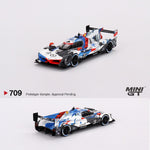 PREORDER MINI GT 1/64 BMW M Hybrid V8 #25 BMW M Team RLL 2023 IMSA Sebring 12 Hrs 2nd Place MGT00709-L (Approx. Release Date : Q2 2024 subject to manufacturer's final decision)