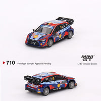 MINI GT 1/64 Hyundai i20 N Rally1 2023 Rally MonteCarlo 3rd Place #11 MGT00710-L