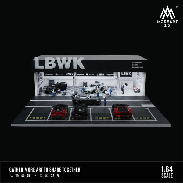 MOREART 1/64 LBWK Shop with LED Light – Tokyo Station