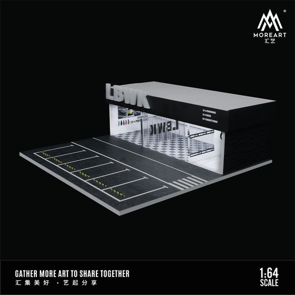 MOREART 1/64 LBWK Shop with LED Light – Tokyo Station