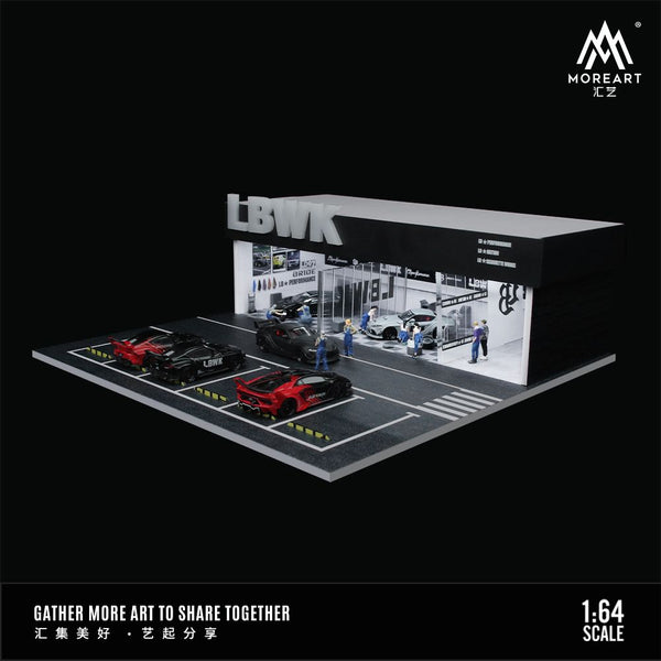 MOREART 1/64 LBWK Shop with LED Light – Tokyo Station