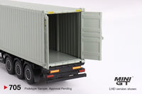 MINI GT 1/64 Mercedes-Benz Actros  w/ 40 Ft Container "UPS Europe" MGT00705-L