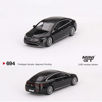 PREORDER MINI GT 1/64 Mercedes-Benz EQS 580 4MATIC Black MGT00694-L (Approx. Release Date : Q2 2024 subject to manufacturer's final decision)