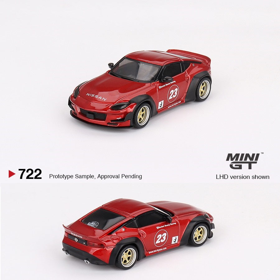 MINI GT 1/64 Nissan Z Pandem Passion Red MGT00722-L