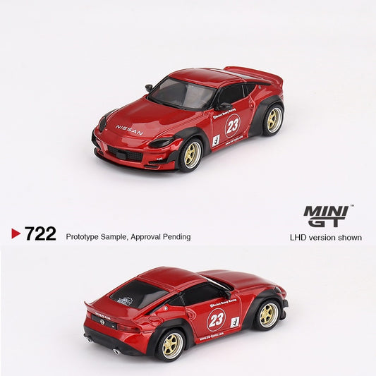 MINI GT 1/64 Nissan Z Pandem Passion Red MGT00722-L