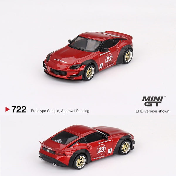 PREORDER MINI GT 1/64 Nissan Z Pandem Passion Red MGT00722-L (Approx. Release Date : Q2 2024 subject to manufacturer's final decision)